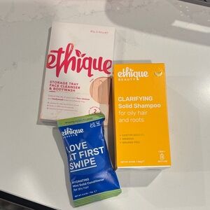 Ethique Beauty Solid Shampoo and Cleanser Set